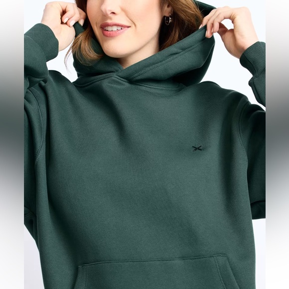 Cuts Clothing Divine Fleece Hoodie Juniper Size XS - Picture 3 of 6